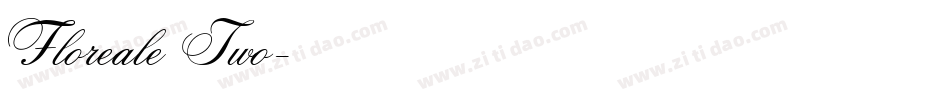 Floreale Two字体转换